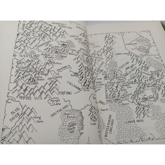 The Elf Queen of Shannara VTG 1st Edition 1st Printing by Terry Brooks 1992 HCDJ - Picture 7 of 9